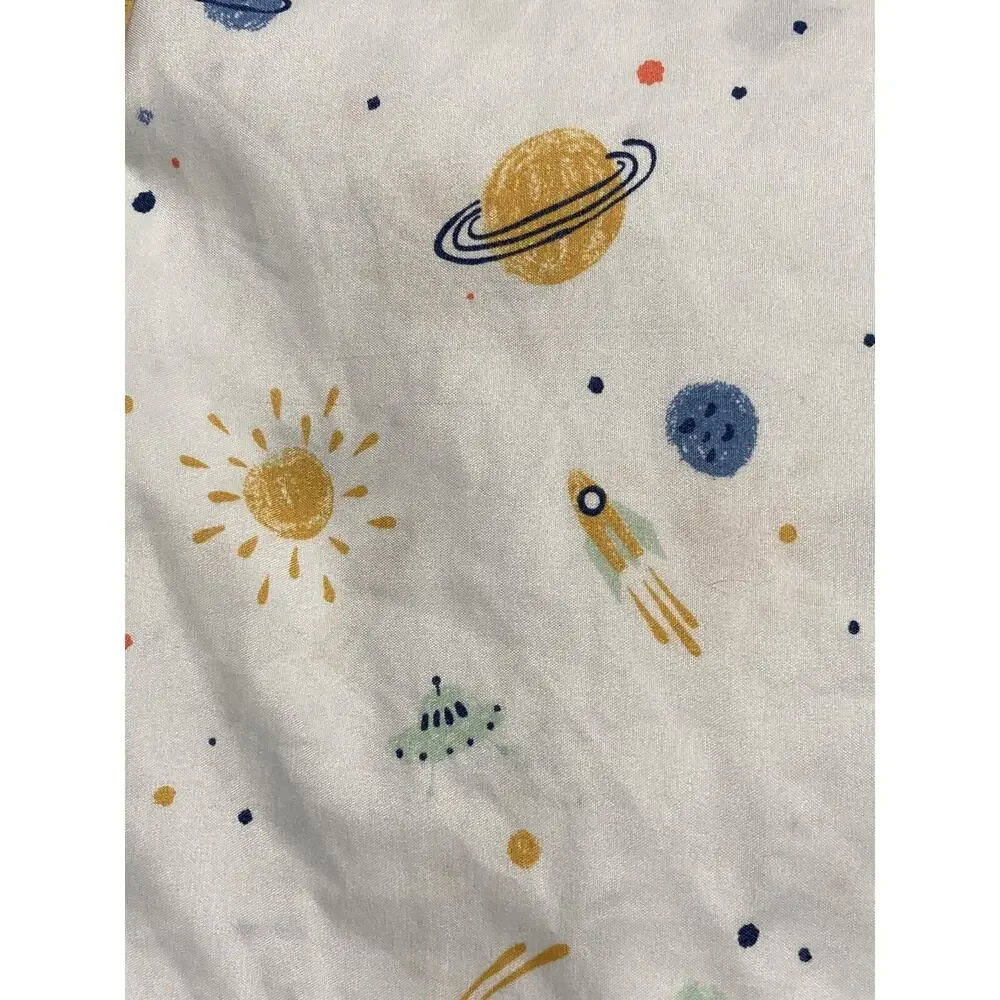 Pillowfort Planetary‎ Playtime FULL Flat Sheet - Planets Space - Picture 5 of 6